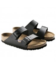 Sandalo Donna Birkenstock Unisex Arizona BS Softbed Leather Black