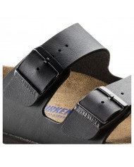 Sandalo Donna Birkenstock Unisex Arizona BS Softbed Leather Black