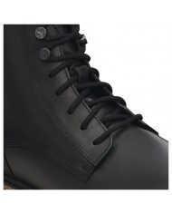 Stivaletto Uomo Birkenstock Highwood Lace Mid Pelle Naturale Black