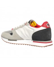 Sneaker Uomo Avirex Isaac White Shark Mesh Suede White