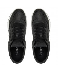 Sneaker Donna Guess Runner Hapyy Guess Peony Logo Leather Black