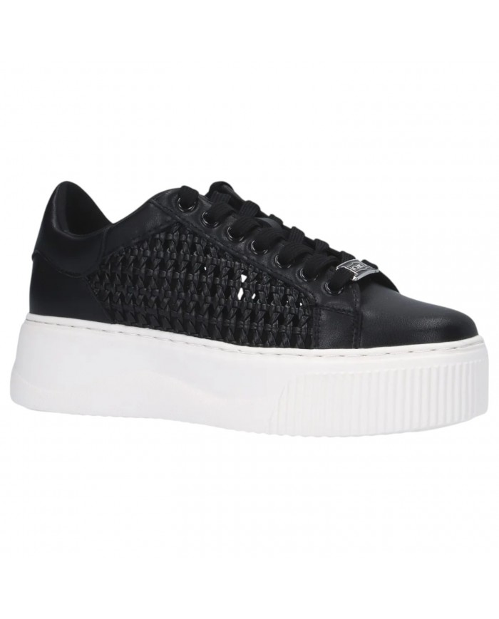 Sneakers Donna Cult Perry 4237 Low W Perforated Leather Black