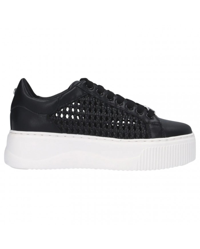 Sneakers Donna Cult Perry 4237 Low W Perforated Leather Black