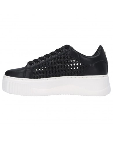 Sneakers Donna Cult Perry 4237 Low W Perforated Leather Black