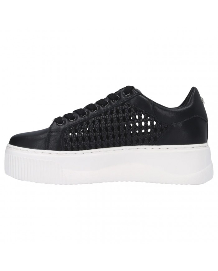 Sneakers Donna Cult Perry 4237 Low W Perforated Leather Black