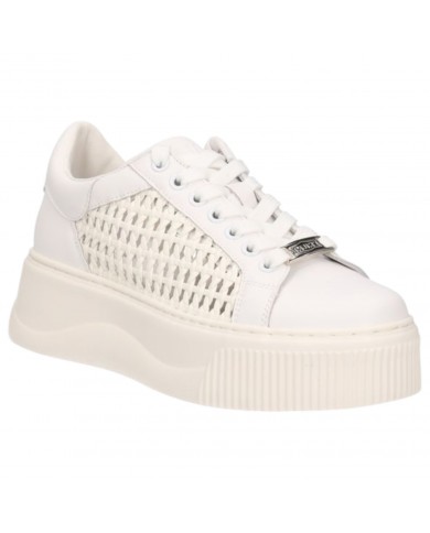 Sneakers Donna Cult Perry 4237 Low W Perforated Leather White