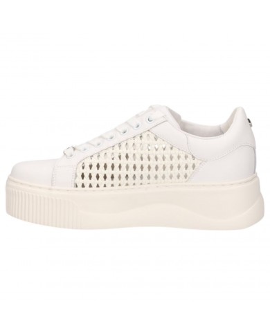 Sneakers Donna Cult Perry 4237 Low W Perforated Leather White