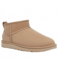Stivale Donna UGG Classic Ultra Mini Montone Idrorepellente Sand