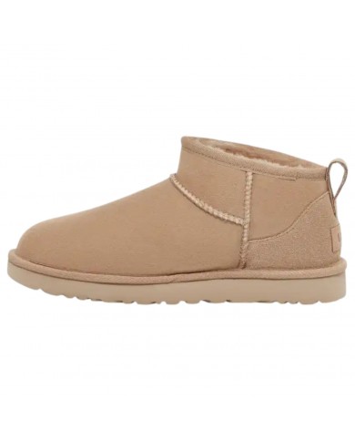 Stivale Donna UGG Classic Ultra Mini Montone Idrorepellente Sand