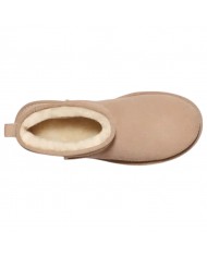Stivale Donna UGG Classic Ultra Mini Platform Montone Idrorepellente Sand