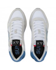 Sneaker Uomo Sun 68 Jaki 2.0 Solid Δ X Suede Nylon Bianco