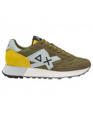 Sneaker Uomo Sun 68 Jaki 2.0 Solid Δ X Suede Nylon Giallo