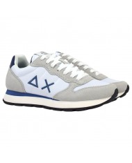 Sneaker Uomo Sun 68 Tom Solid Δ X Suede Nylon Bianco
