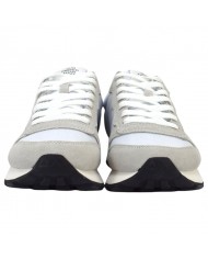 Sneaker Uomo Sun 68 Tom Solid Δ X Suede Nylon Bianco