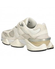 Sneakers Donna New Balance 9060 Mesh Leather Sea Salt Off White