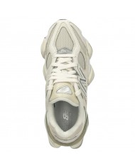 Sneakers Donna New Balance 9060 Mesh Leather Sea Salt Off White