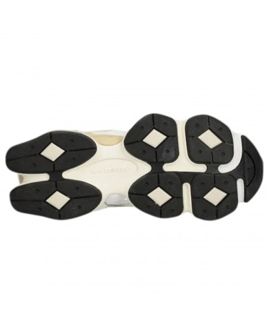 Sneakers Donna New Balance 9060 Mesh Leather Sea Salt Off White