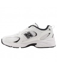 Sneakers Donna New Balance Unisex 530 Mesh Leather White Black