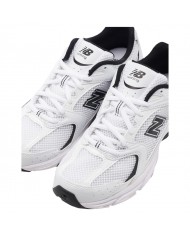 Sneakers Donna New Balance Unisex 530 Mesh Leather White Black