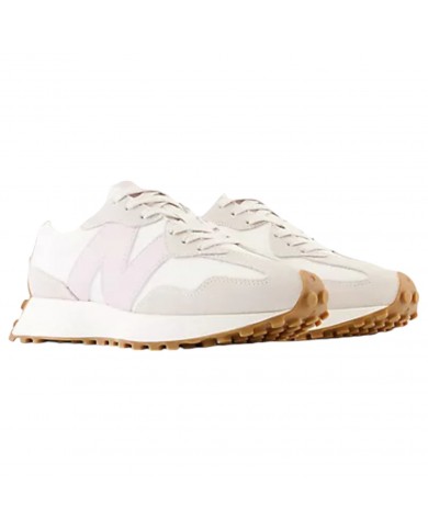 Sneakers Donna New Balance 327 Mesh Leather December Sky