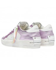 Sneaker Donna Crime London Sk8 Deluxe Heel Suede Leather Lilac Lover