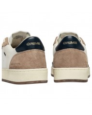 Sneakers Crime London Uomo Chelsea Leather Suede White Dusty Blue