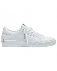 Sneaker Crime London Uomo Recut Low Leather White