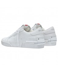 Sneaker Crime London Uomo Recut Low Leather White