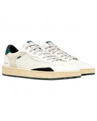 Sneakers Crime London Uomo Chelsea Leather Suede White Green