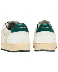 Sneakers Crime London Uomo Chelsea Leather Suede White Green