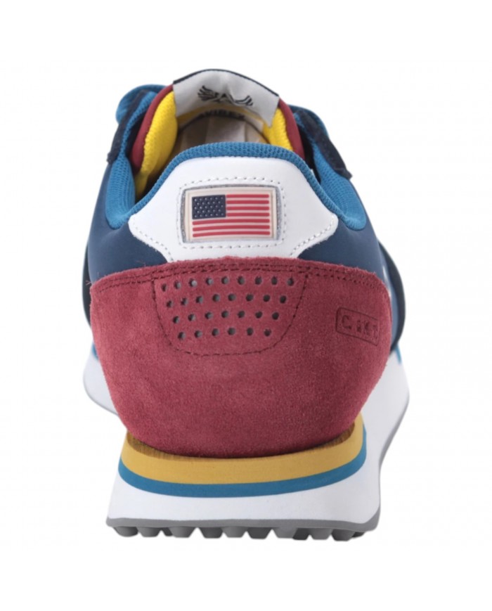 Sneaker Uomo Avirex Isaac Mesh Suede Grey