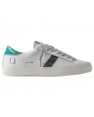 Sneaker Donna Hill Low Vintage Calf Leather White Water
