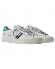 Sneaker Donna Hill Low Vintage Calf Leather White Water