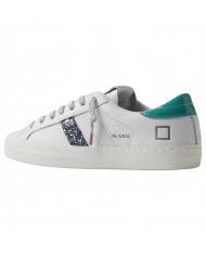 Sneaker Donna Hill Low Vintage Calf Leather White Water