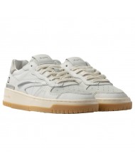 Sneaker Donna Date Tornero Pure Calf Leather White