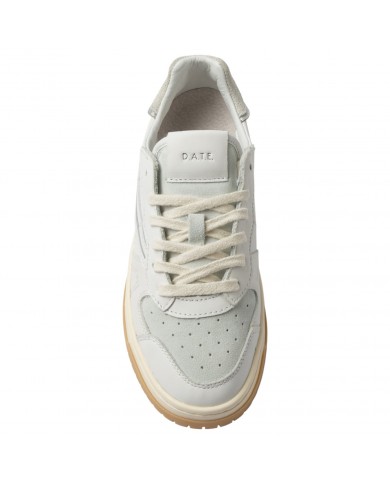 Sneaker Donna Date Tornero Pure Calf Leather White