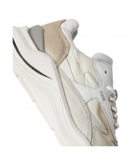 Sneaker Donna Date Fuga Laminated Leather Platinum