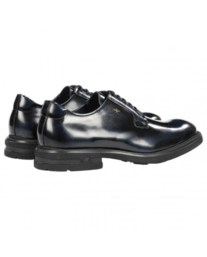 Stringata Uomo Fluchos Belgas F0631 Leather Florentick Marino