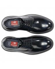 Stringata Uomo Fluchos Belgas F0631 Leather Florentick Marino