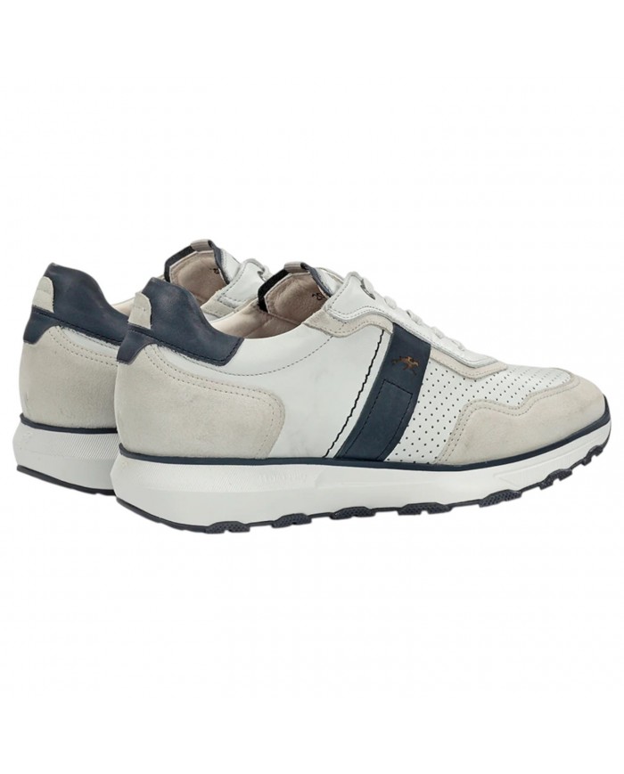 Sneakers Uomo Fluchos Walter F2083 Leather Habana Hielo Oceano