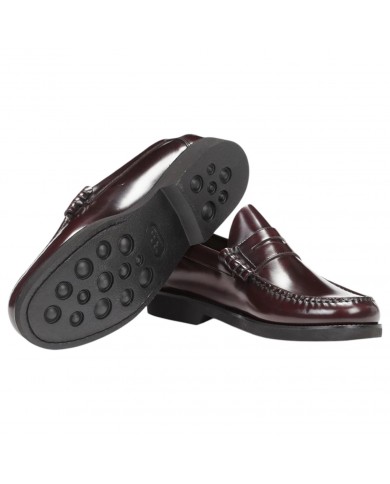 Mocassino Uomo Fluchos Stamford F0047 Leather Florentick Burdeos Bordeaux