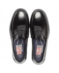 Mocassino Uomo Fluchos Stamford F0047 Leather Florentick Negro