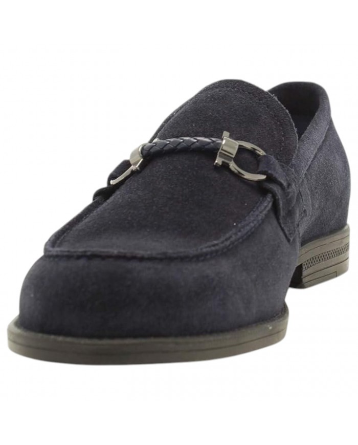 Mocassino Uomo Fluchos Henri F1930 Suede Afelpado Marino