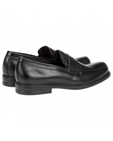 Mocassino Uomo Fluchos Simon 8721 Leather Natural Negro