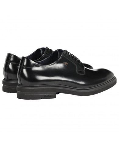 Stringata Uomo Fluchos Belgas F0631 Leather Florentick Negro