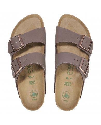 Sandalo Donna Birkenstock Papillio  Arizona Pap Flex Plarform Mocca