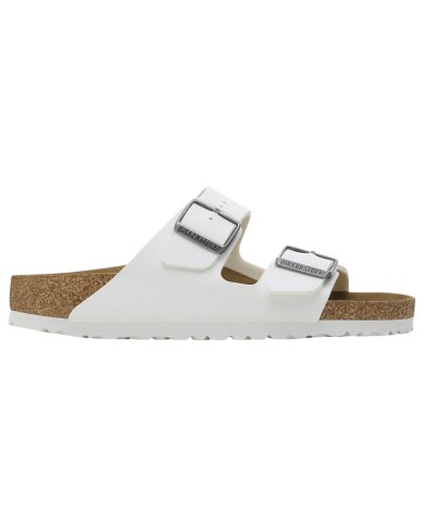 Sandalo Donna Birkenstock Unisex Uomo Arizona Birko Flor White