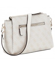 Tracolla Donna Guess Noelle 4G Logo Leather Bone