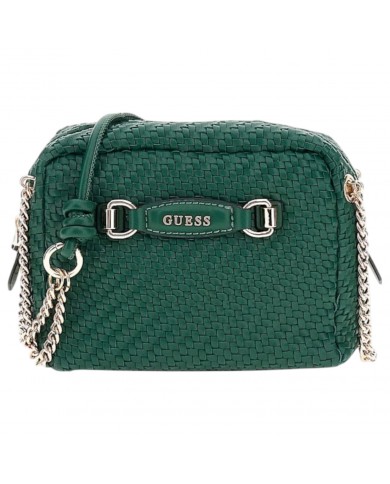 Tracolla Donna Guess Francy Intrecciata Leather Forest
