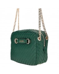 Tracolla Donna Guess Francy Intrecciata Leather Forest